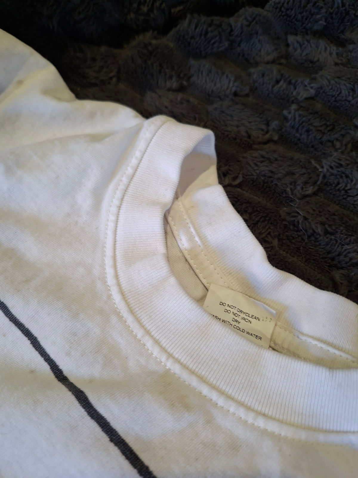 Raw Edge Cotton Tank Top