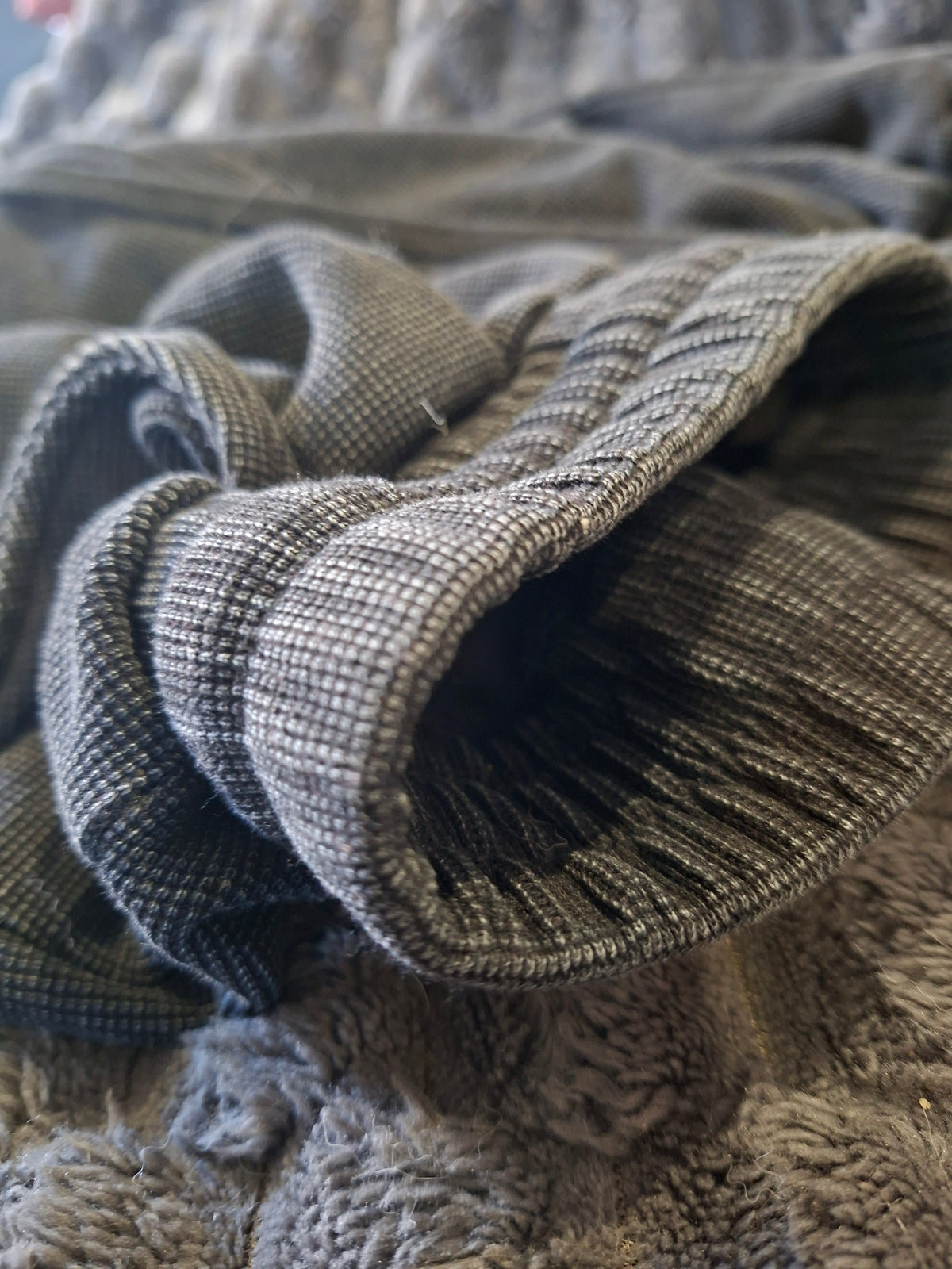 Mineral Wash Waffle Knit Shorts