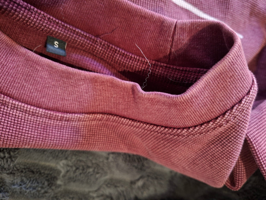 Mineral Wash Waffle Knit T-Shirt